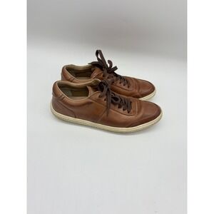 Piloti Mens 8 Brown Leather Lace Up Casual Comfort Oxford Shoes Made in Portugal